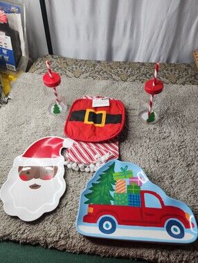 Assorted Christmas Items - Set Of 9 Pieces - Wondershop